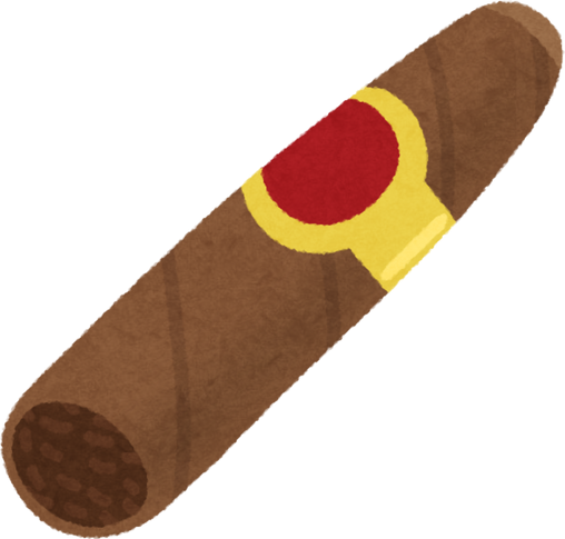 Illustration of a Thick Cigar